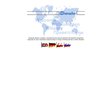 Tablet Screenshot of hamacher-gmbh.com